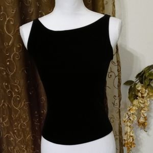 Black Velve stretchy material velvet